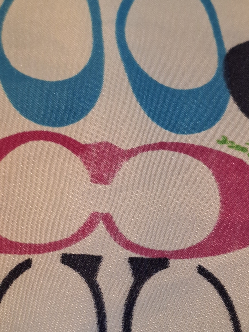 Multi Color Coach Scarf - Picture 3 of 5
